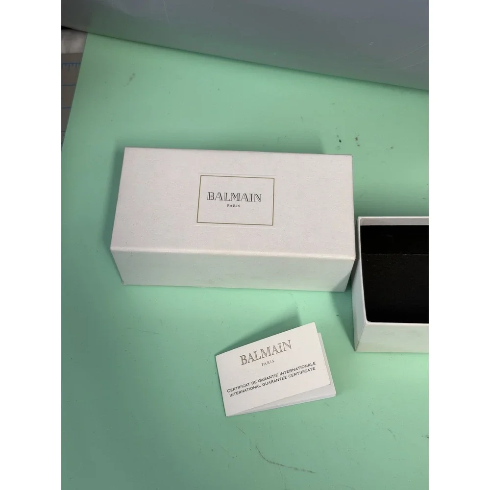 Balmain Paris Luxury Presentation Box & Guarantee Certificate